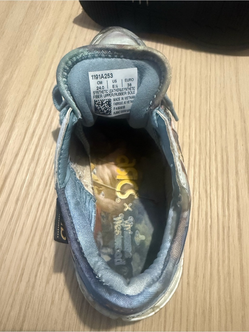 Men’s Asic Hyper Gel Lyte Vivianna Westwood collab sneakers. excellent condition - Picture 7 of 9